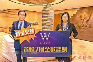 W  LUXE加推次批单位  500万入场