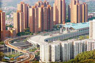 Castle Peak in Tsuen Mun is still the same and the heaven of property have changed Image Caption