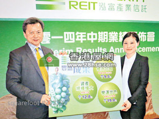 泓富可分派收益升11%