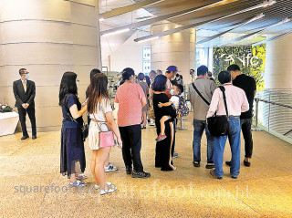 HOLBORN沽65伙首日去货51%  大手客1500万购2伙  长线投资者占5成