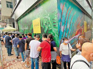 上水尚宜个半钟沽清30伙  无惧风球  施政报告后新盘单日沽87伙  3周最旺