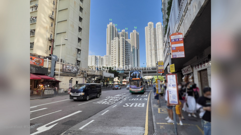 Heng Fa Chuen Transportation: 太安街一帶設有專線小巴站與巴士站