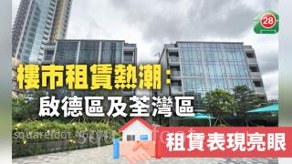 樓市租賃熱潮: 啟德區及荃灣區租賃表現亮眼