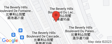 The Beverly Hills BOULEVARD DU LAC Map