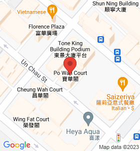 Po Wah Court( Un Chau Street) Map