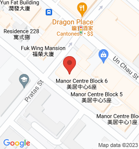 Manor Centre Map