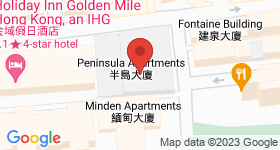 Peninsula Apartments Map