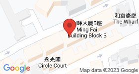 明暉大廈 地圖