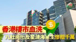 香港楼市血洗 九肚尚珩及星涟海业主惨赔千万