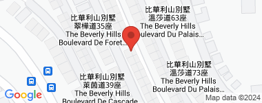 The Beverly Hills BOULEVARD DE FONTAINE Map