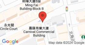 嘉運大廈 地圖