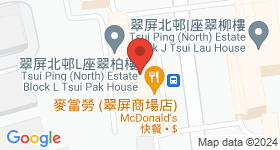 翠屏北邨 地圖
