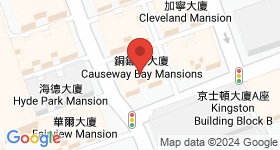 銅鑼灣大廈 地圖