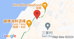 将军澳村 地图