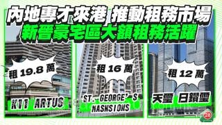 内地专才来港推动租务市场 新晋豪宅区大额租务活跃