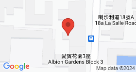 Albion Gardens Map