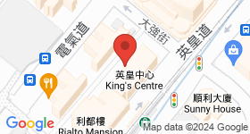 英皇中心 地圖