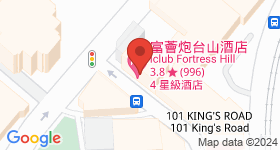 iclub Fortress Hill Hotel Map