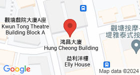 鴻昌大廈 地圖