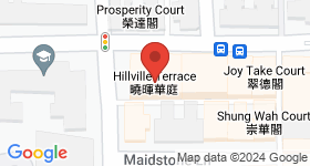 HillVille Terrace Map