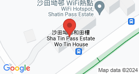 沙田坳邨 地圖