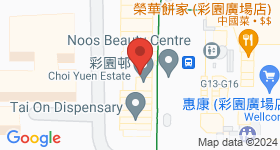 彩園邨 地圖