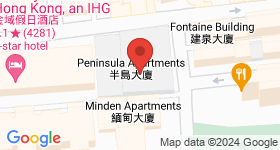 Peninsula Apartments Map