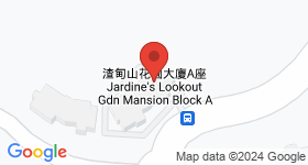 渣甸山花园大厦 地图