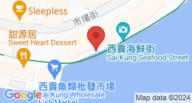 西貢海傍街 地圖