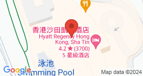 香港沙田凱悅酒店 地圖