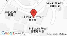 St. Paul's Terrace Map