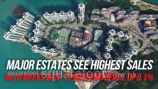 Major Estates See Highest Sales in 20 Weeks with 12 Weekend Deals, Up 9.1%