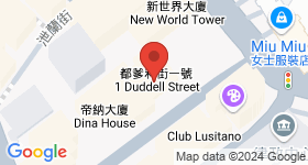 都爹利街1號 地圖