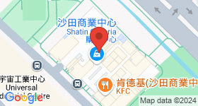 沙田商業中心 地圖
