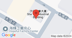 沙田工業大廈 地圖
