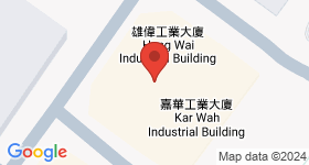 雄偉工業大廈 地圖