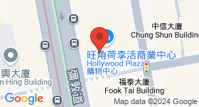 荷李活商業中心 地圖