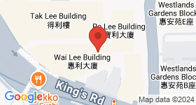 1001 King's Road Map