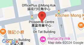 Prosperity Centre Map
