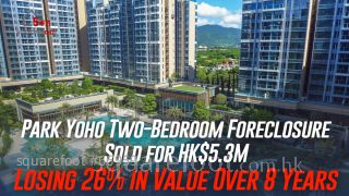 Park Yoho Two-Bedroom Foreclosure Sold for HK$5.3M, Losing 26% in Value Over 8 Years