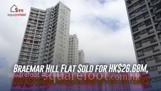 Braemar Hill Flat Sold for HK$26.68M, Owner Gains HK$15.88M After 30 Years
