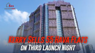 Kerry Sells 55 Hava Flats on Third Launch Night