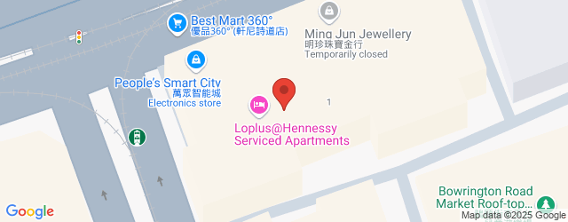 Loplus@Hennessy Serviced Apartments<br/> 388 Hennessy Road, Wanchai, Hong Kong
