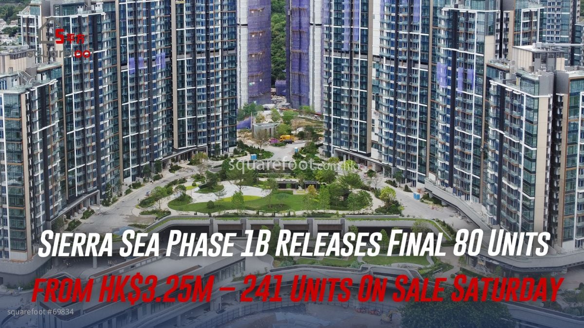 Sierra Sea Phase 1B Releases Final 80 Units from HK$3.25M