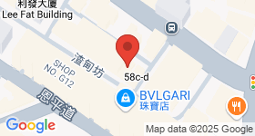渣甸坊56號 地圖