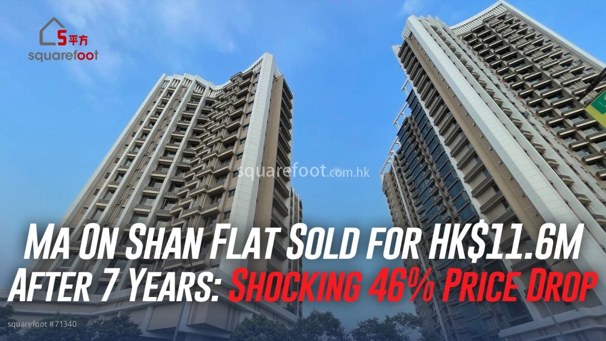 Ma On Shan Flat Sold for HK$11.6M After 7 Years: Shocking 46% Price Drop
