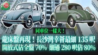 龍床盤再現！長沙灣幸薈最細135呎 同私家車車位一樣