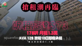 【納米盤呎租高達$73】西營盤AVA 128零議價租出！業主放租10日即被搶 輕鬆穩袋5.3厘回報