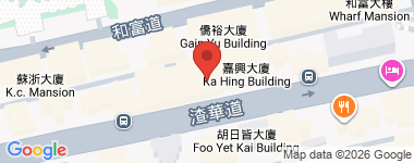 嘉興大廈 中層 (2-11/25樓) 物業地址