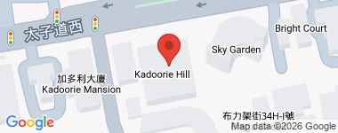 Kadoorie Hill 高層 (15-25/25樓) A室 物業地址